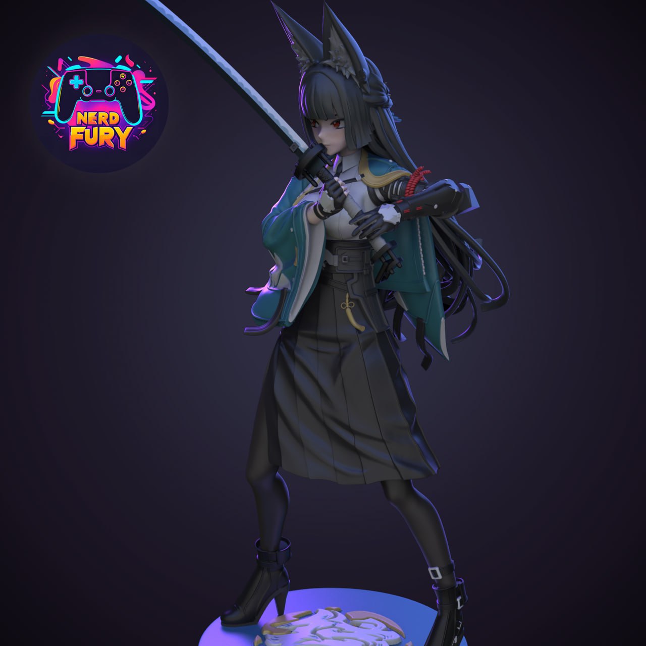 NerdFury 3D - Hoshimi Miyabi
